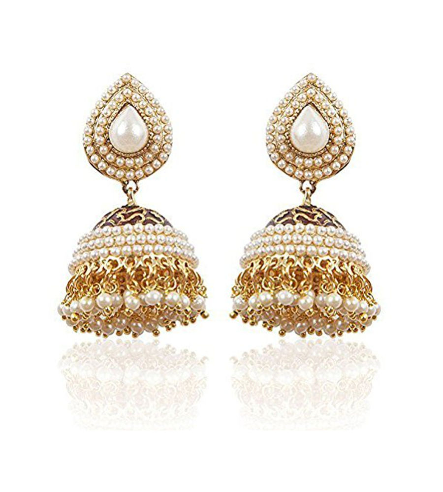 YouBella Jewellery Combo of 2 Jhumki Earings Earrings for Girls and Women